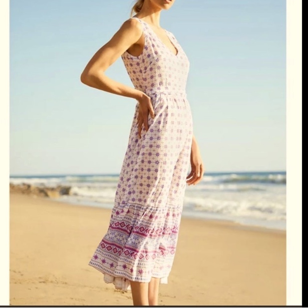 NWT ANTROPOLOGIE RO’S GARDEN MARIANA MIDI DRESS M